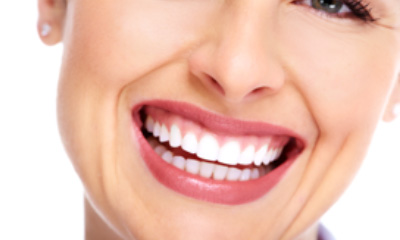 Close-up photo of a woman’s beautiful smile