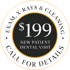 $199 New Patient visit banner stamp